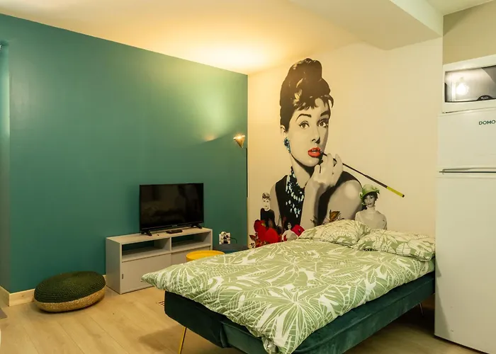 Le Cinema, Moderne Refait A Neuf, Jardin Apartmán *